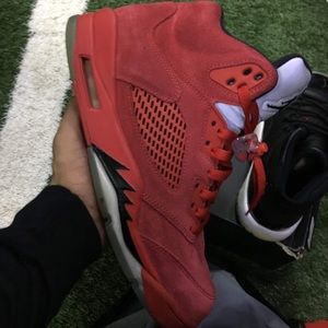 Jordan 5 red suede 🌶🌶⚡️